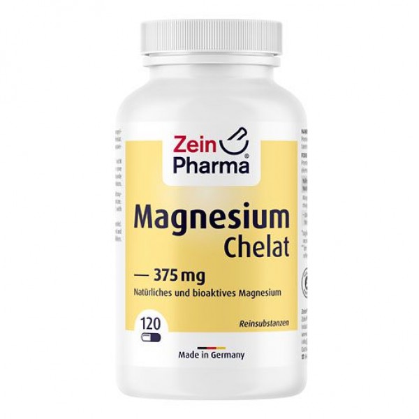 Биглицинат магния MAGNESIUM CHELAT Kapseln hoch bioverfügbar 120 шт Zein Pharma Биглицинат магния MAGNESIUM CHELAT Kapseln hoch bioverfügbar 120 шт Zein Pharma